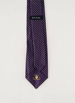 Cravate imprimé pois violet PAUL SMITH homme
