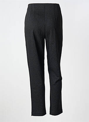 Pantalon slim taille haute taille haute noir ICHI femme
