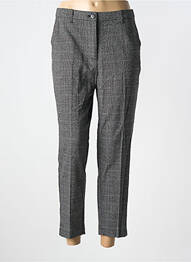 Pantalon chino fermeture zippée sous rabat boutonné taille normale gris VERO MODA femme