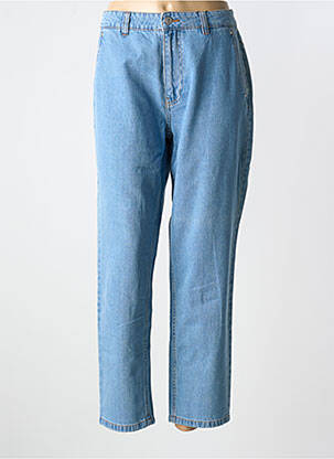 Jeans coupe droite stretch taille basse bleu B.YOUNG femme
