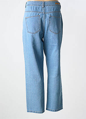 Jeans coupe droite stretch taille basse bleu B.YOUNG femme