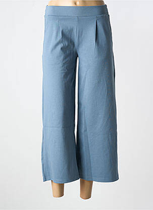 Pantalon 7/8 stretch taille normale bleu ICHI femme