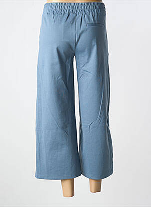 Pantalon 7/8 stretch taille normale bleu ICHI femme