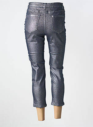 Pantalon 7/8 taille haute taille haute bleu VERO MODA femme