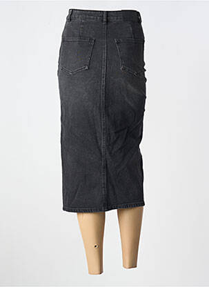 Jupe mi-longue stretch noir VERO MODA femme