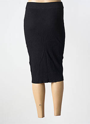 Jupe mi-longue stretch noir B.YOUNG femme