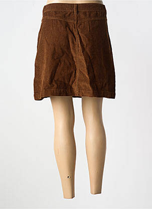 Jupe courte poches marron B.YOUNG femme