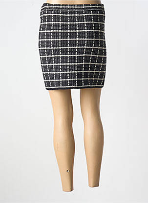 Jupe courte taille élastique noir VERO MODA femme