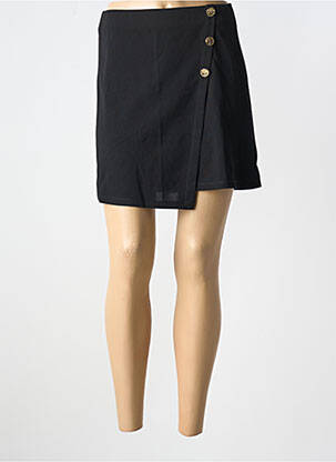 Jupe courte taille élastique noir VERO MODA femme