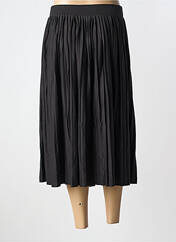 Jupe mi-longue noir ICHI pour femme seconde vue