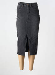 Jupe mi-longue noir VERO MODA pour femme seconde vue