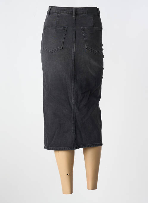 Jupe mi-longue stretch noir VERO MODA femme