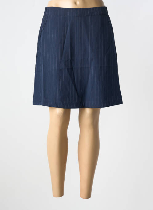 Jupe courte poches bleu B.YOUNG femme