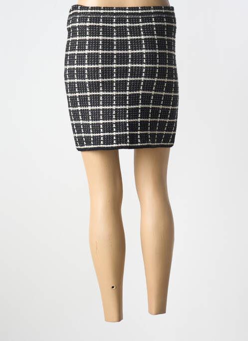 Jupe courte taille élastique noir VERO MODA femme