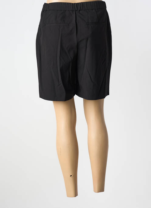 Jupe short tissage popeline noir B.YOUNG femme