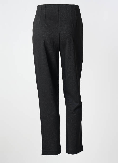Pantalon slim noir ICHI pour femme