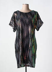 Robe courte noir LILIE ROSE pour femme seconde vue