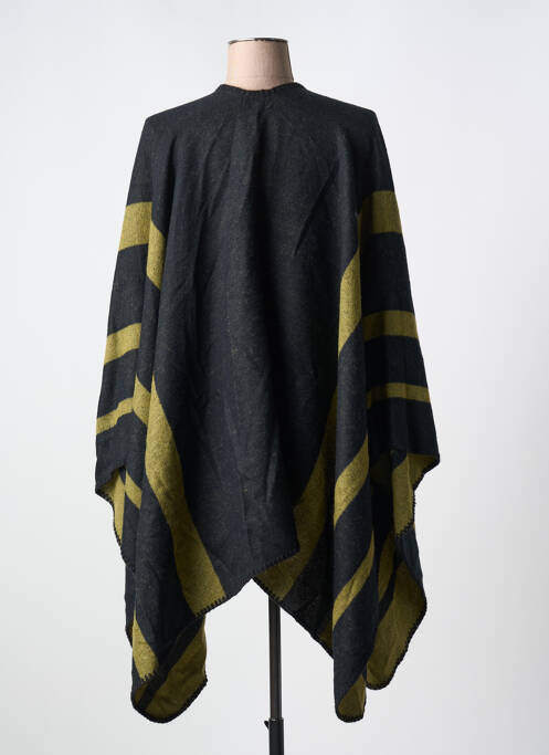 Poncho vert ICHI femme