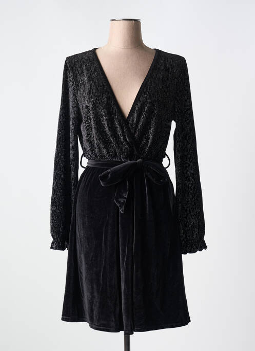 Robe courte noir LILIE ROSE pour femme