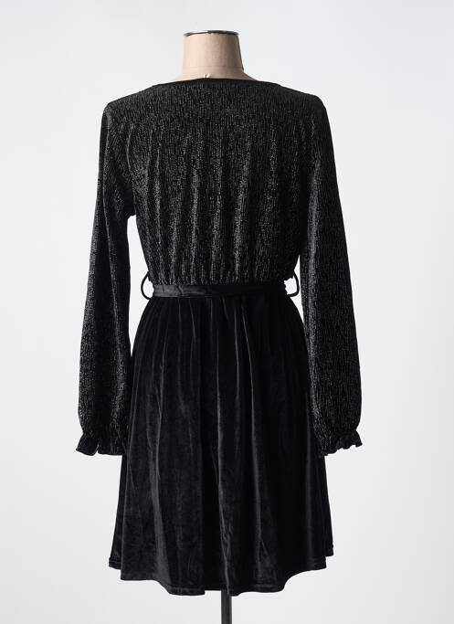 Robe courte noir LILIE ROSE pour femme