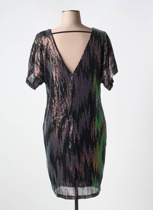 Robe courte noir LILIE ROSE pour femme