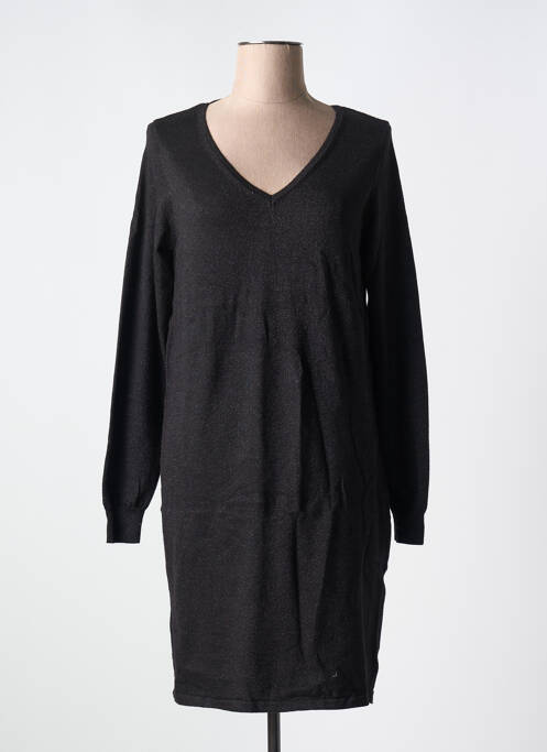 Robe pull noir VERO MODA pour femme