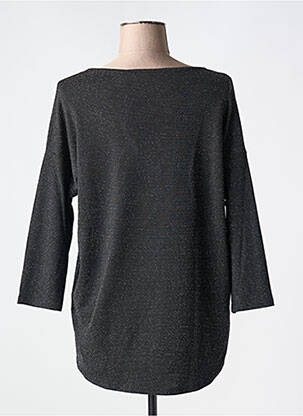 Top stretch manches 3/4 noir VERO MODA femme