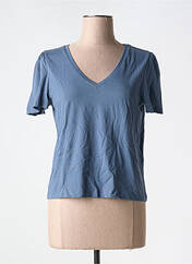 T-shirt bleu VERO MODA pour femme seconde vue