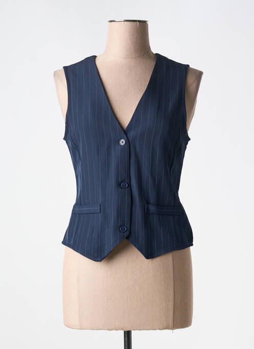 Gilet sans manche bleu B.YOUNG pour femme