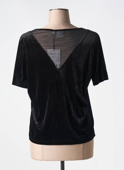 Top noir ICHI pour femme