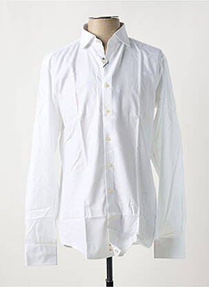 Chemise manches longues coupe cintrée blanc ROY ROBSON homme