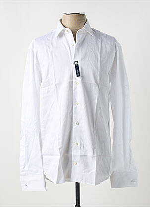 Chemise manches longues coupe cintrée blanc VAN LAACK homme