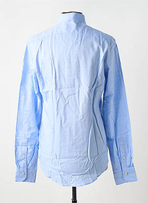 Chemise manches longues coupe cintrée bleu VAN LAACK homme