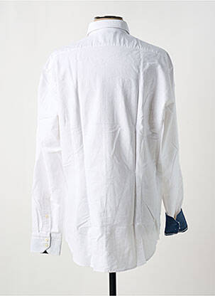 Chemise manches longues coupe cintrée blanc VAN LAACK homme
