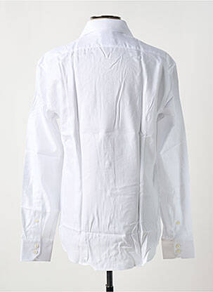 Chemise manches longues coupe cintrée blanc VAN LAACK homme