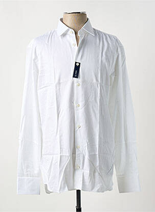 Chemise manches longues coupe cintrée blanc VAN LAACK homme