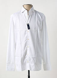 Chemise manches longues coupe cintrée blanc VAN LAACK homme