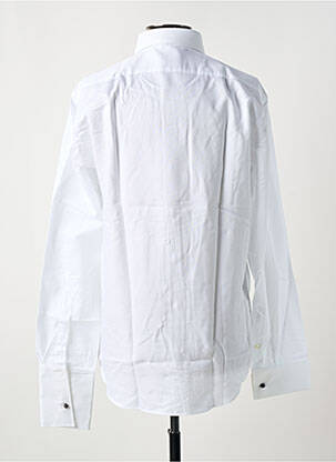 Chemise manches longues coupe cintrée blanc HUGO BOSS homme