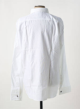 Chemise manches longues fermeture boutonnée sur le devant blanc HUGO BOSS homme