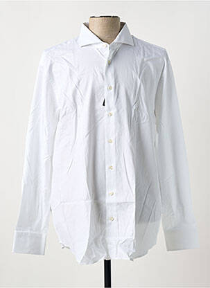 Chemise manches longues coupe droite blanc VAN LAACK homme