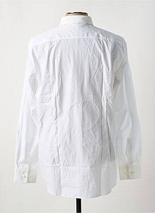 Chemise manches longues tissage popeline blanc HUGO BOSS homme