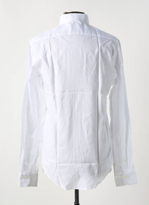 Chemise manches longues coupe cintrée blanc VAN LAACK homme