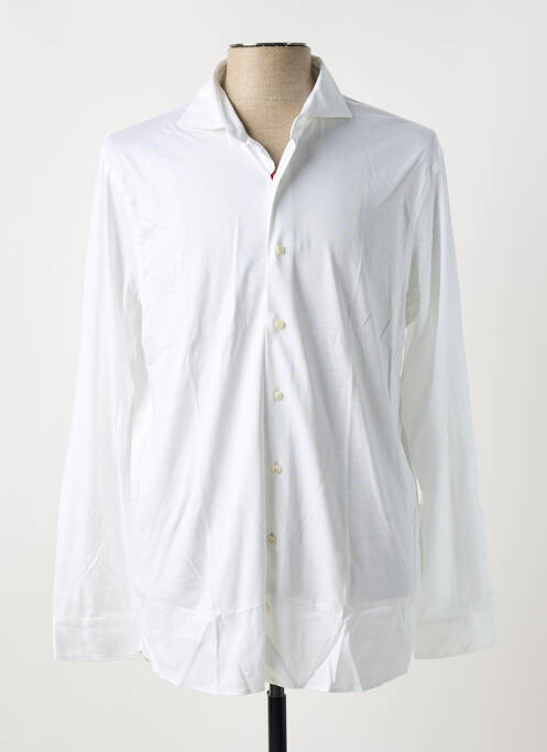 Chemise manches longues coupe cintrée blanc VAN LAACK homme