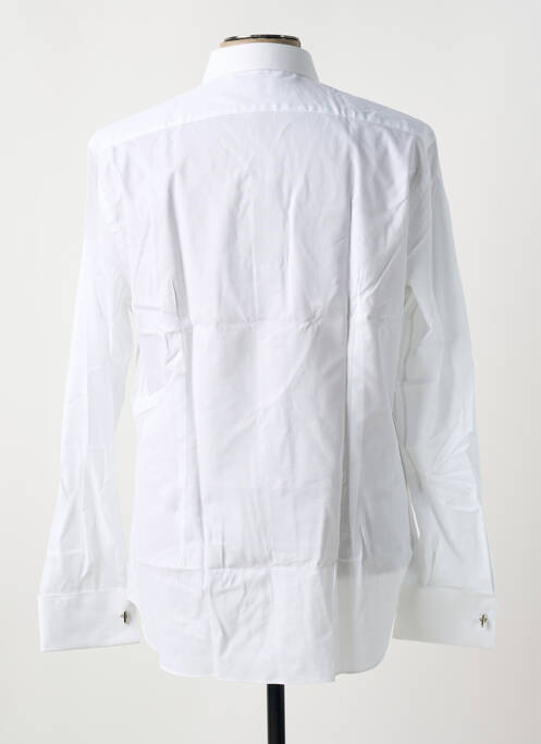 Chemise manches longues coupe cintrée blanc XACUS homme