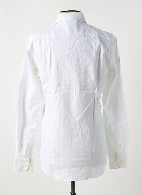 Chemise manches longues beige HUGO BOSS pour homme