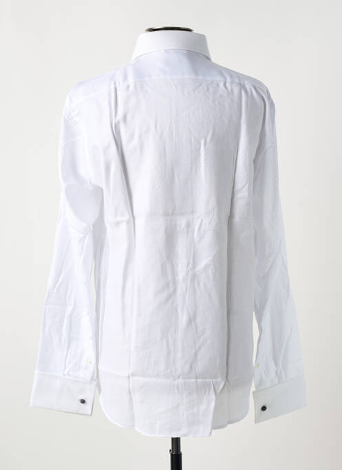 Chemise manches longues blanc HUGO BOSS pour homme