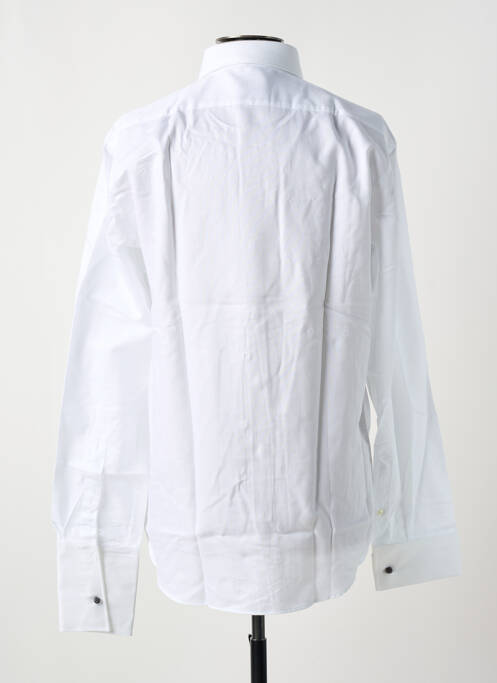 Chemise manches longues blanc HUGO BOSS pour homme