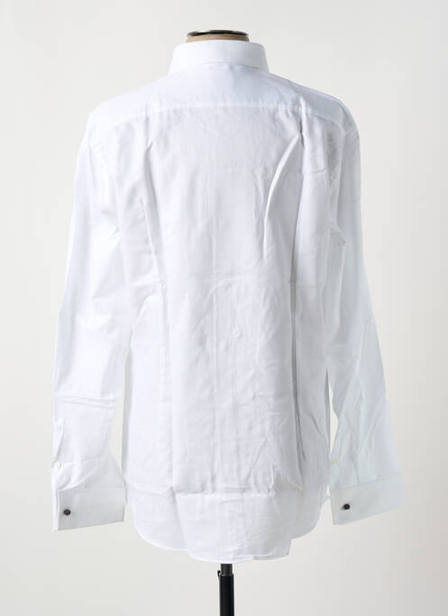 Chemise manches longues blanc HUGO BOSS pour homme