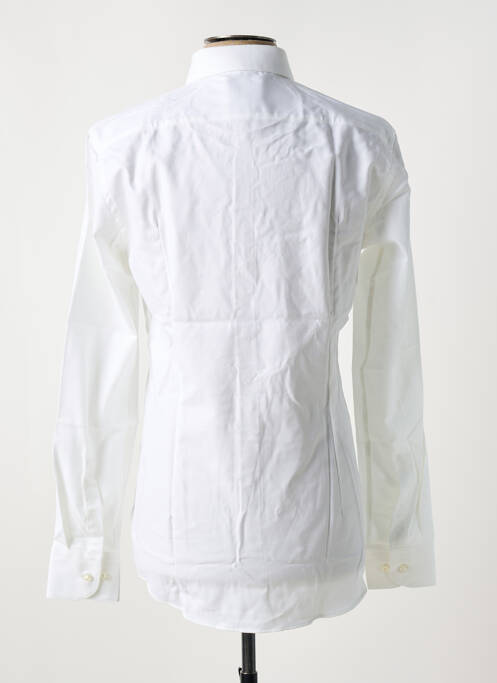 Chemise manches longues blanc HUGO BOSS homme