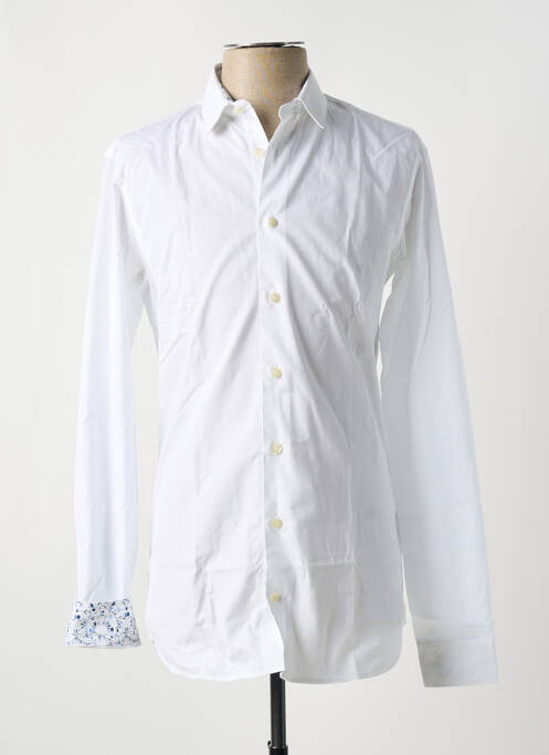 Chemise manches longues blanc VAN LAACK pour homme